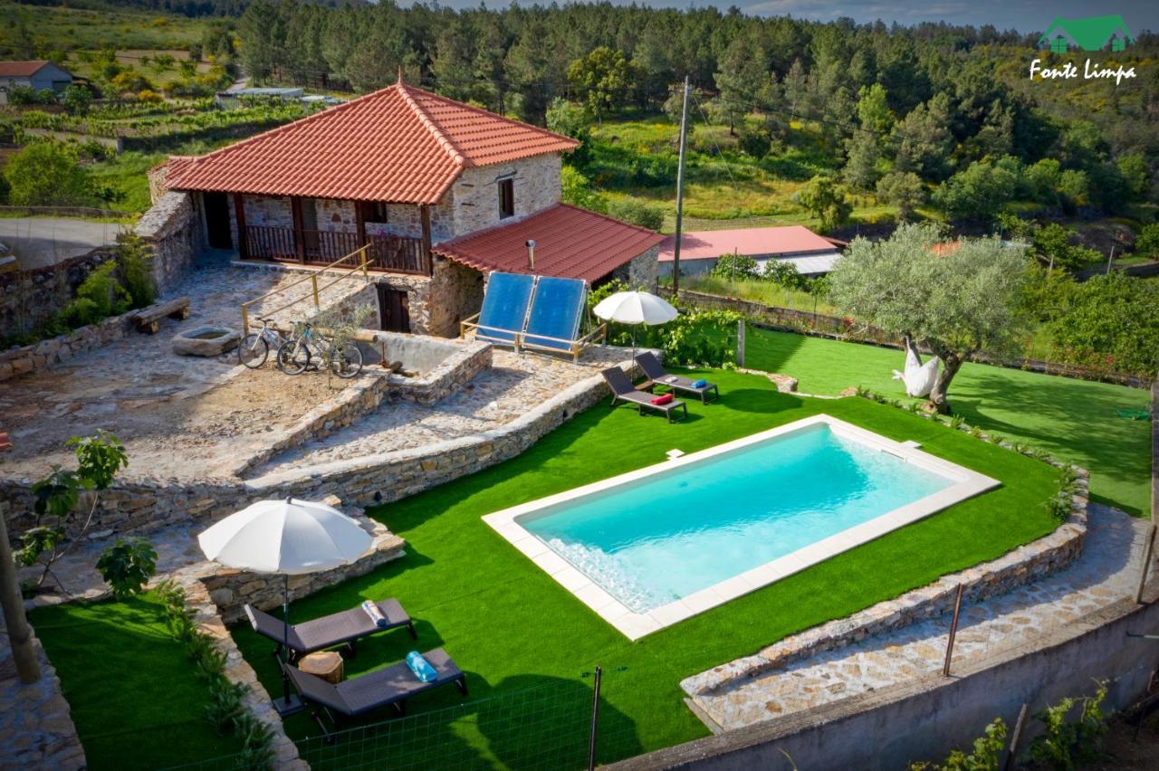 הוילה מירנדלה Casa Da Fonte Limpa מראה חיצוני תמונה